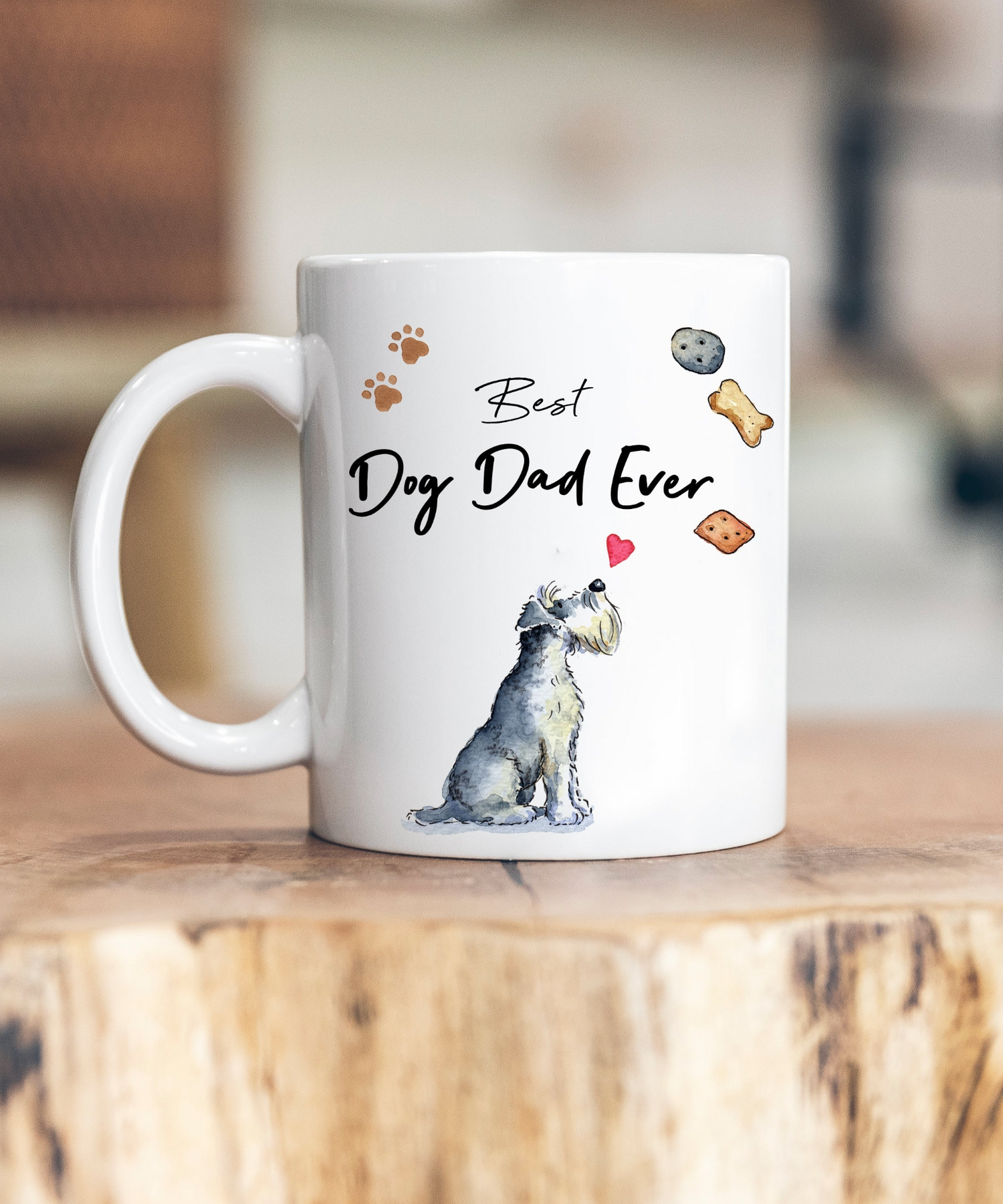 Best Dog Dad Ceramic Mug