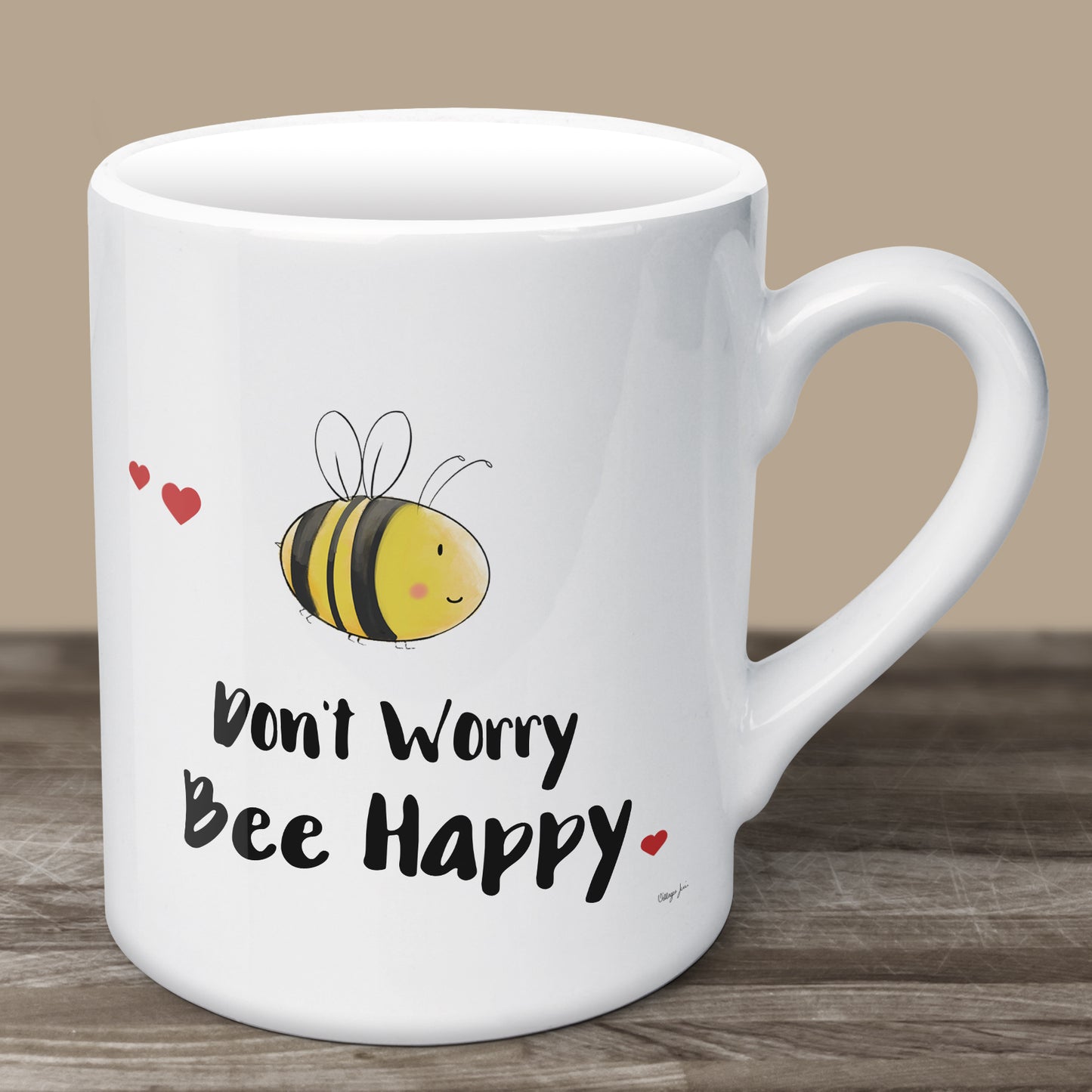 Don't Worry Bee Happy Mug