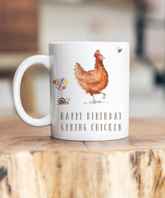 Birthday Chicken Mug