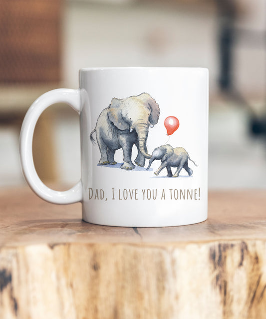 Dad, I love you a Tonne Mug - Wildlife Collection