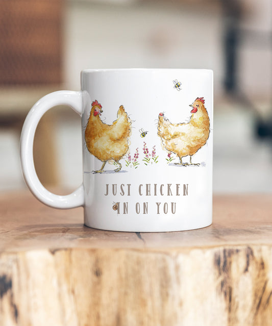 Just Chicken In Chicken Mug