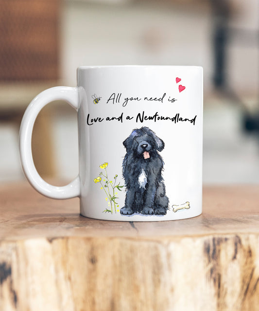 Love and a Newfoundland Ceramic Mug