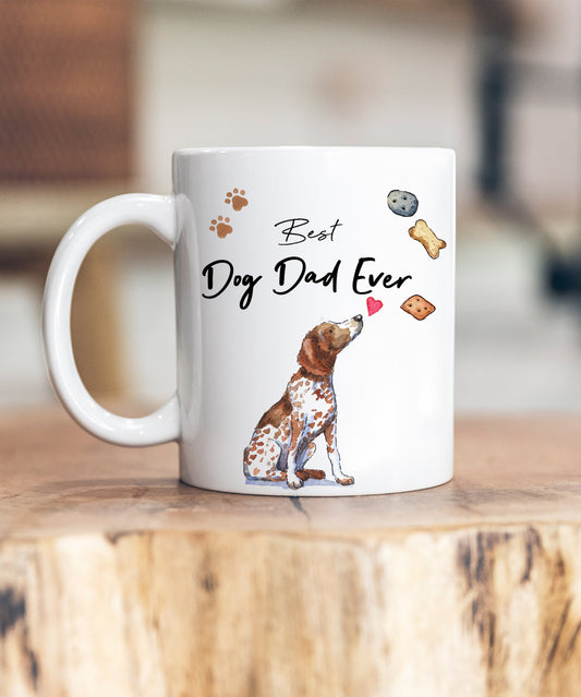 Best Dog Dad German Shorthaired Pointer Ceramic Mug