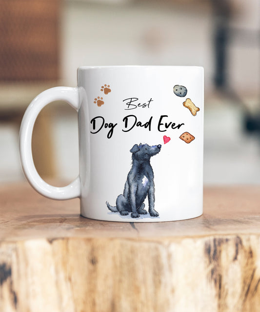 Best Dog Dad Patterdale Ceramic Mug