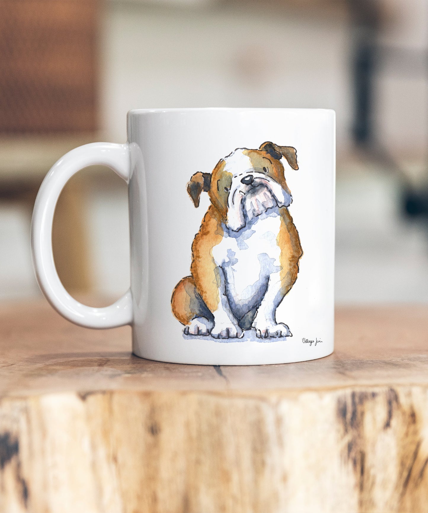 Bulldog Ceramic Mug