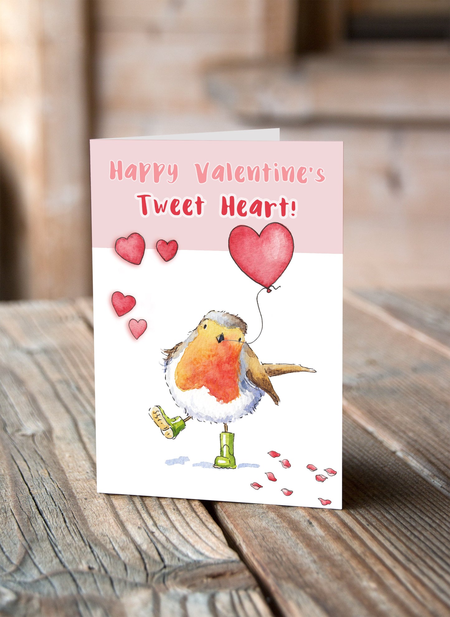 Tweet Heart Valentine's Card