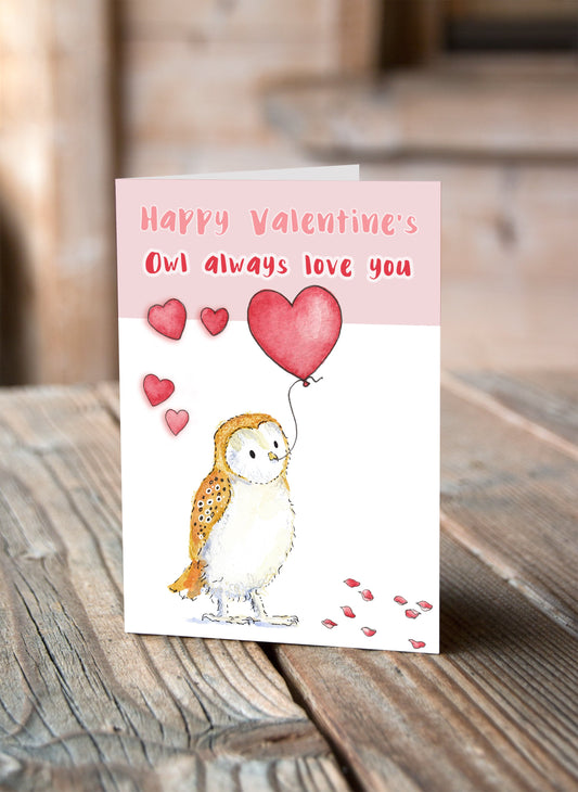 Owl Always Love You Valentine's Card