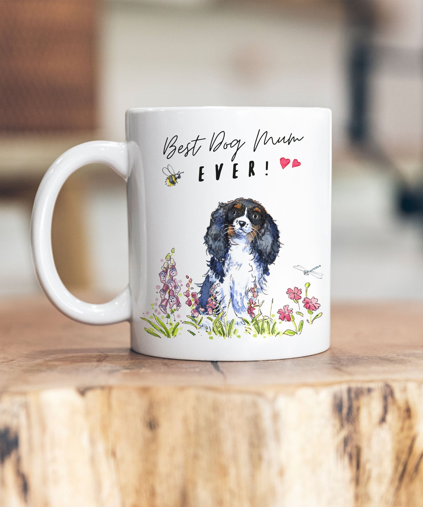 Best Dog Mum King Charles Spaniel Ceramic Mug