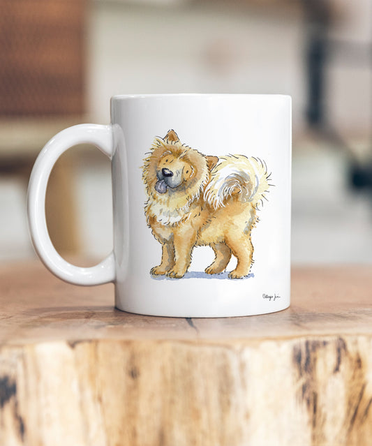 Chow Chow Ceramic Mug