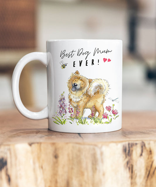 Best Dog Mum Chow Chow Ceramic Mug