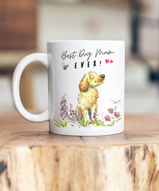 Best Dog Mum Cockapoo Ceramic Mug