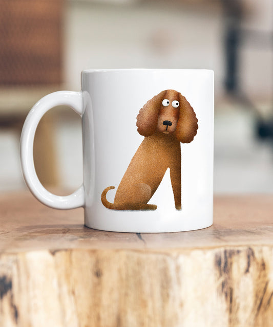 Cocker Tan Art Ceramic Mug