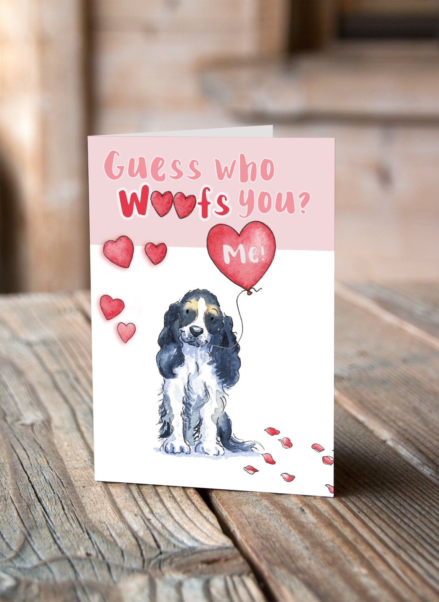 Cocker Valentine's Card