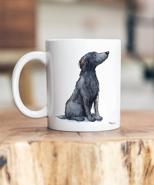 Flat Coated Retriever Ceramic Mug