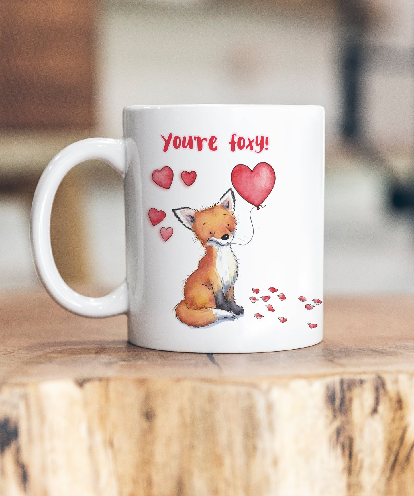 You're Foxy Valentine's Ceramic Mug