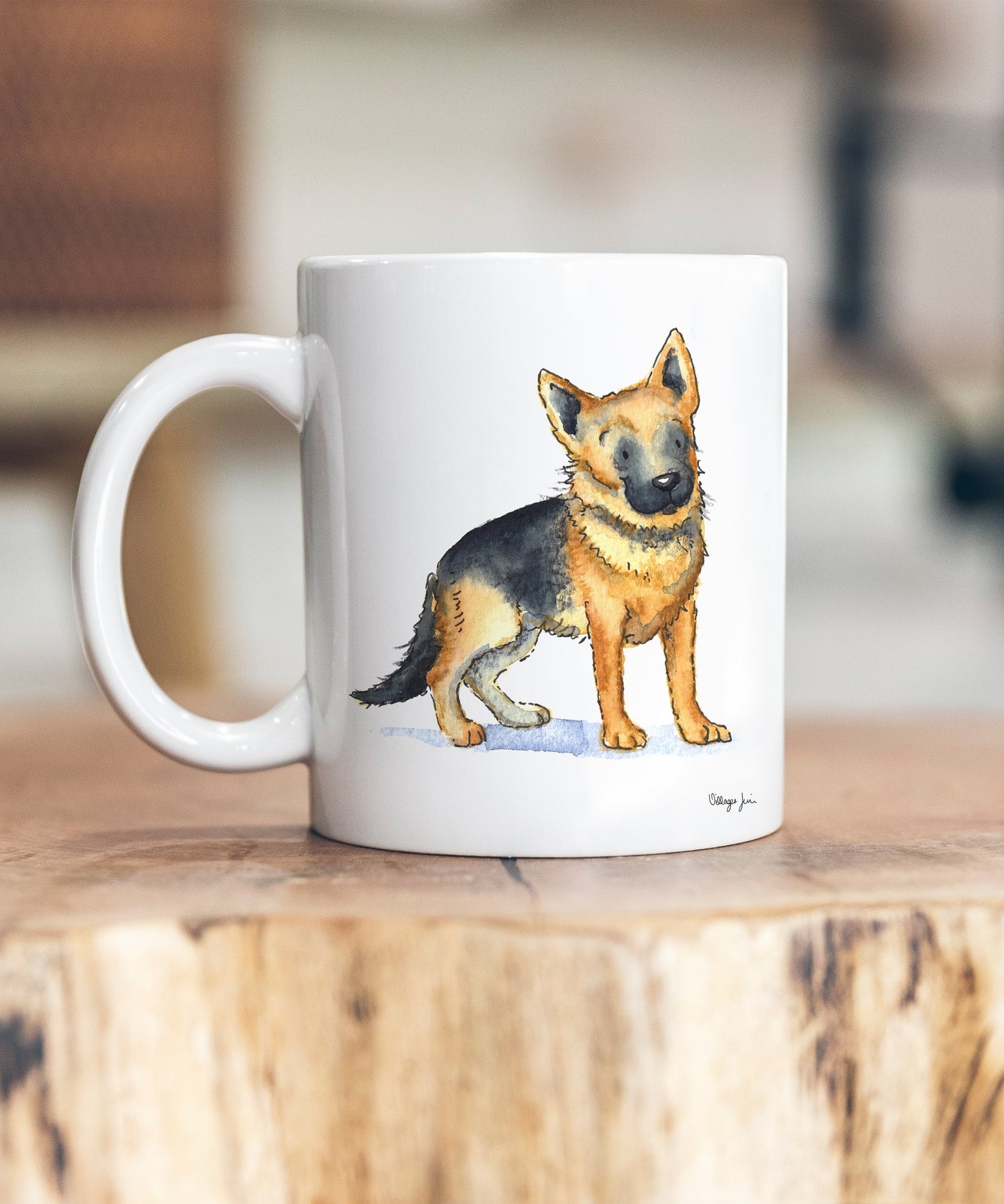 German Shepherd Ceramic Mug