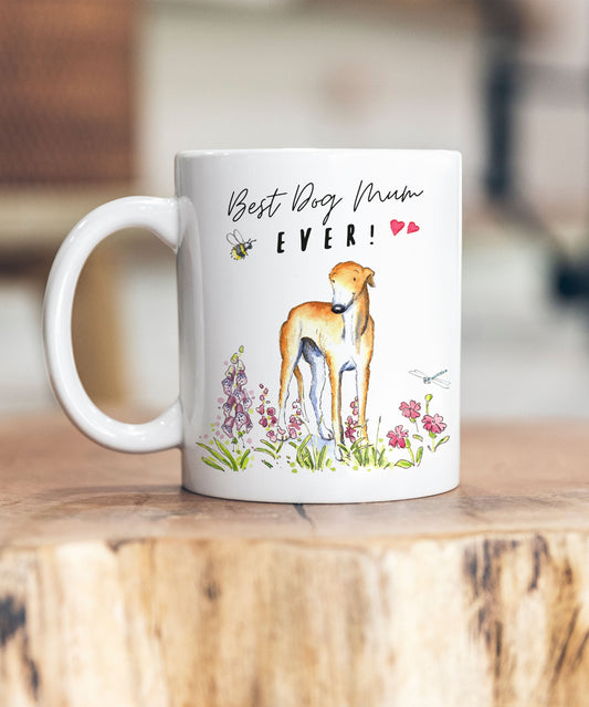 Best Dog Mum Greyhound Ceramic Mug