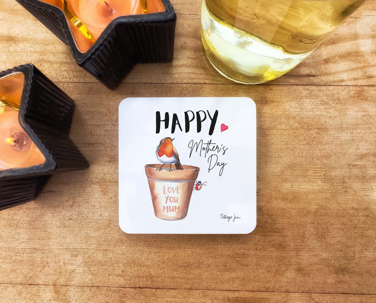 Happy Mother's Day Pot Coaster