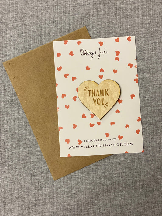 Thank You - Pocket Hearts