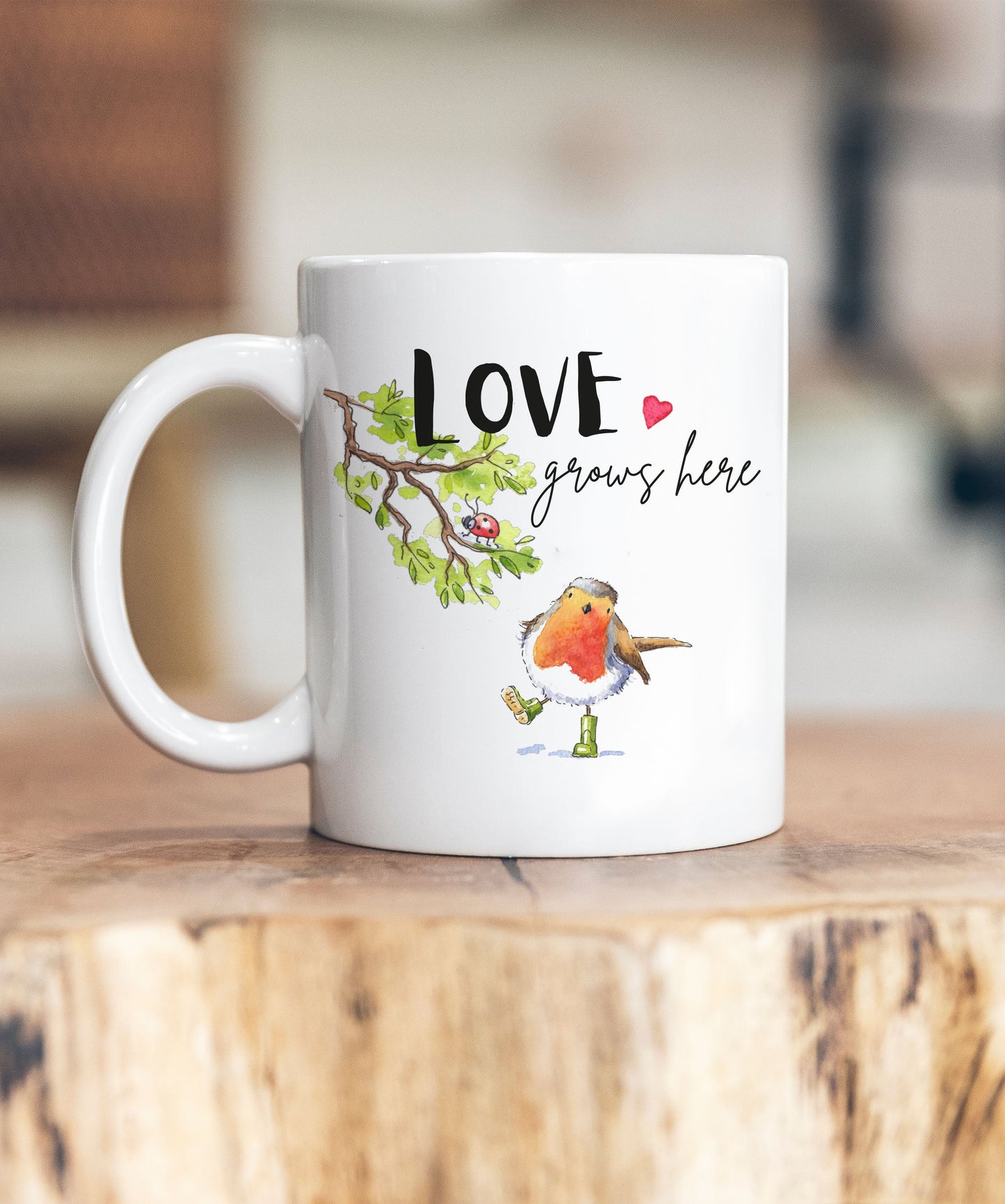 Love Grows Here Mug