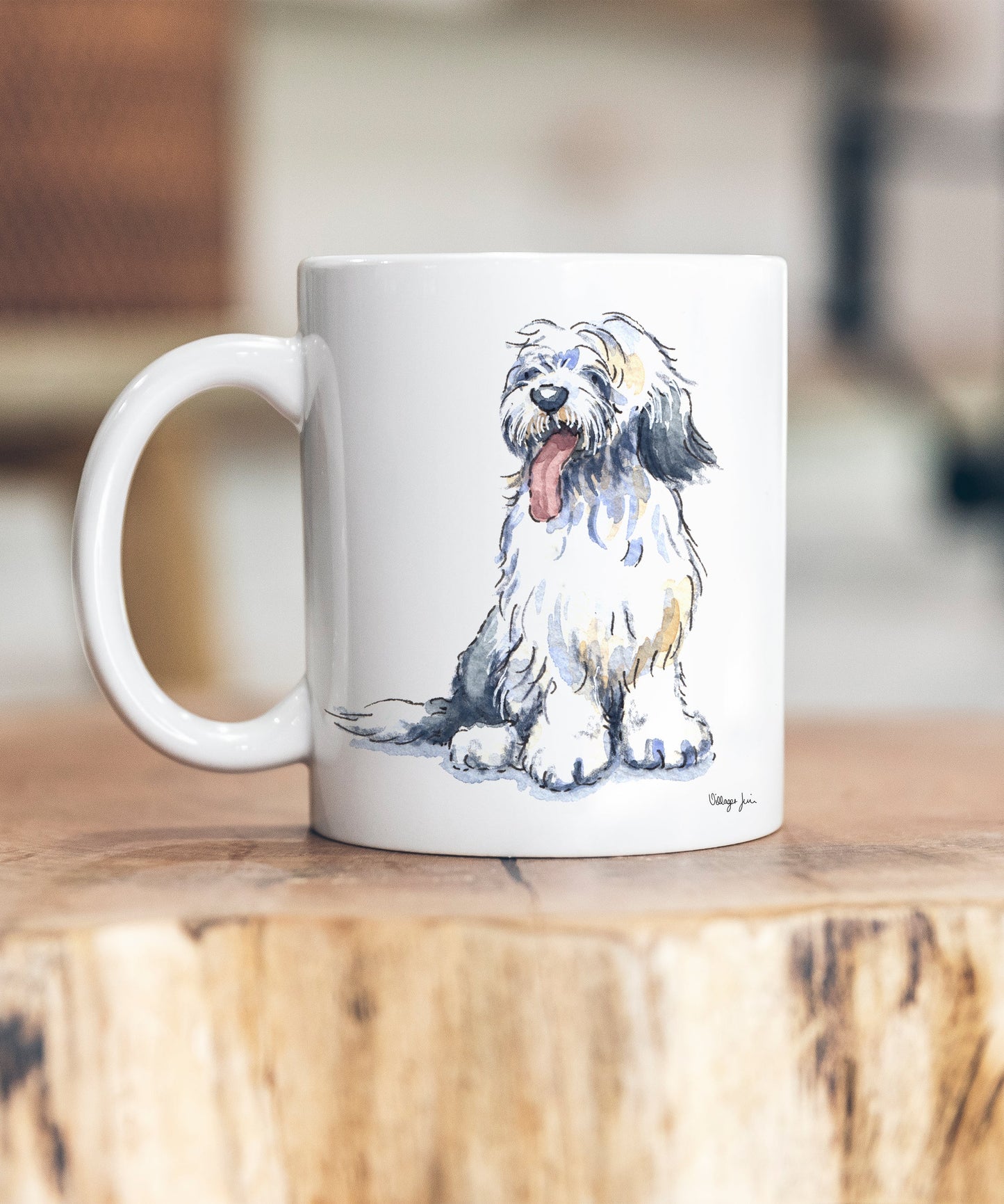 Old English Sheepdog Ceramic Mug