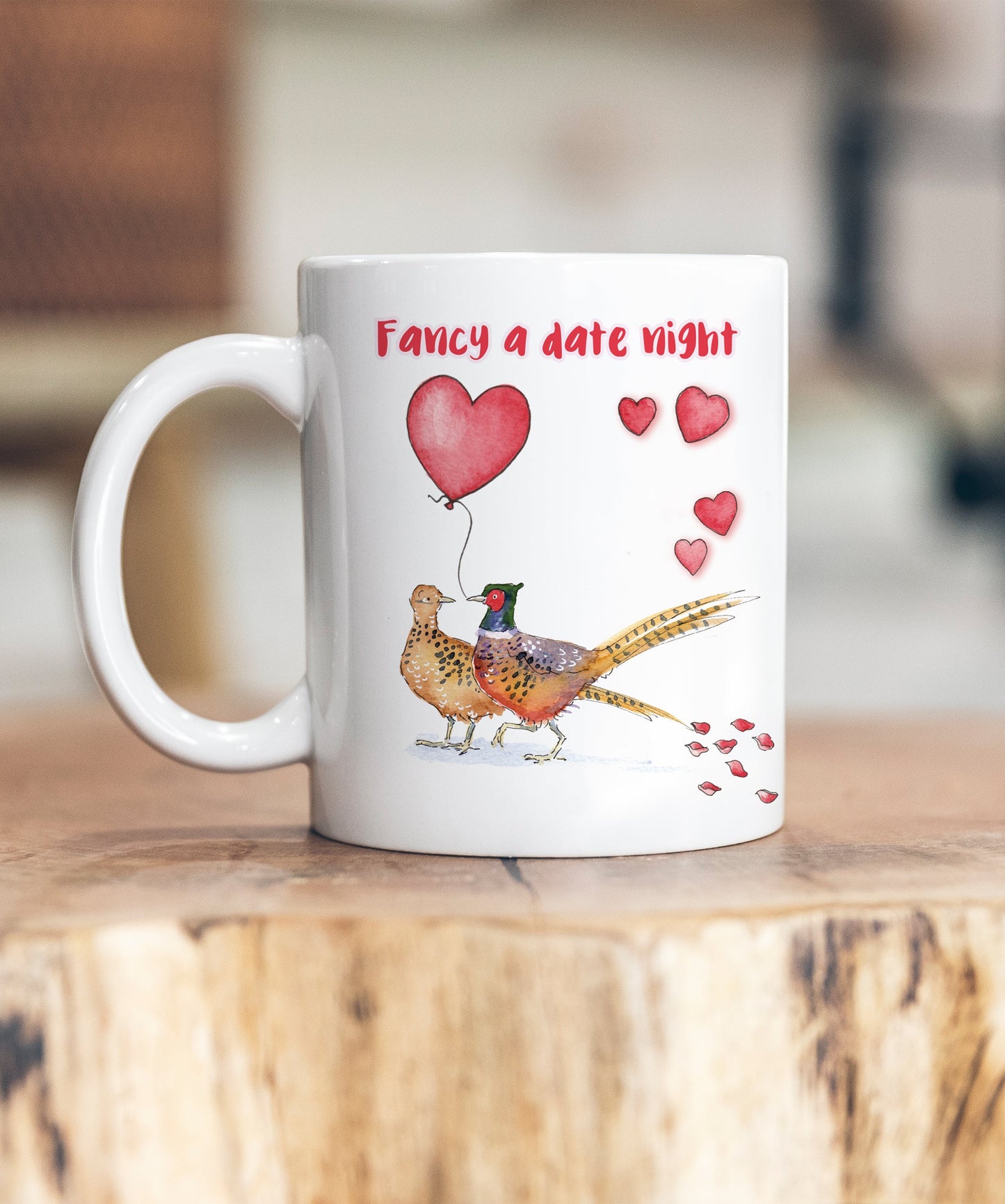 Fancy A Date Night Valentine's Ceramic Mug