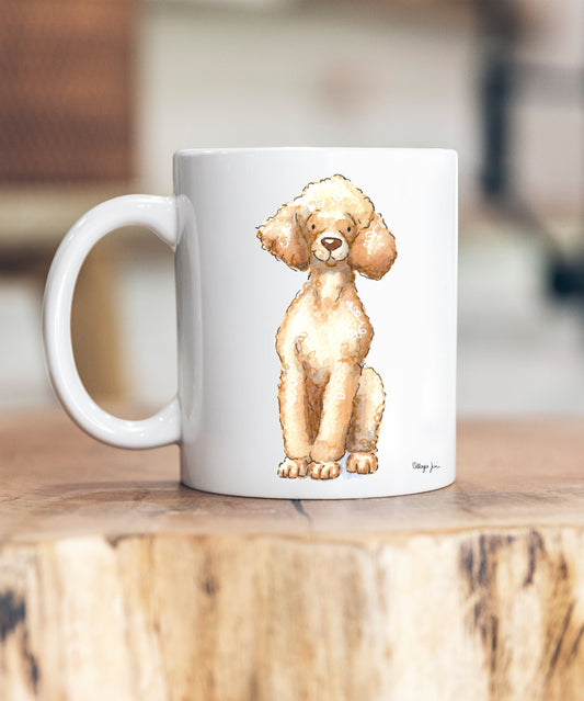 Poodle Blonde Ceramic Mug