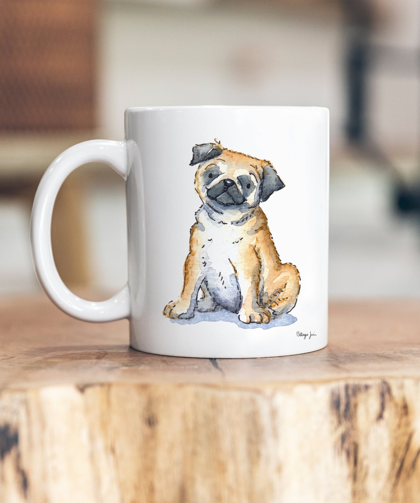 Pug Ceramic Mug