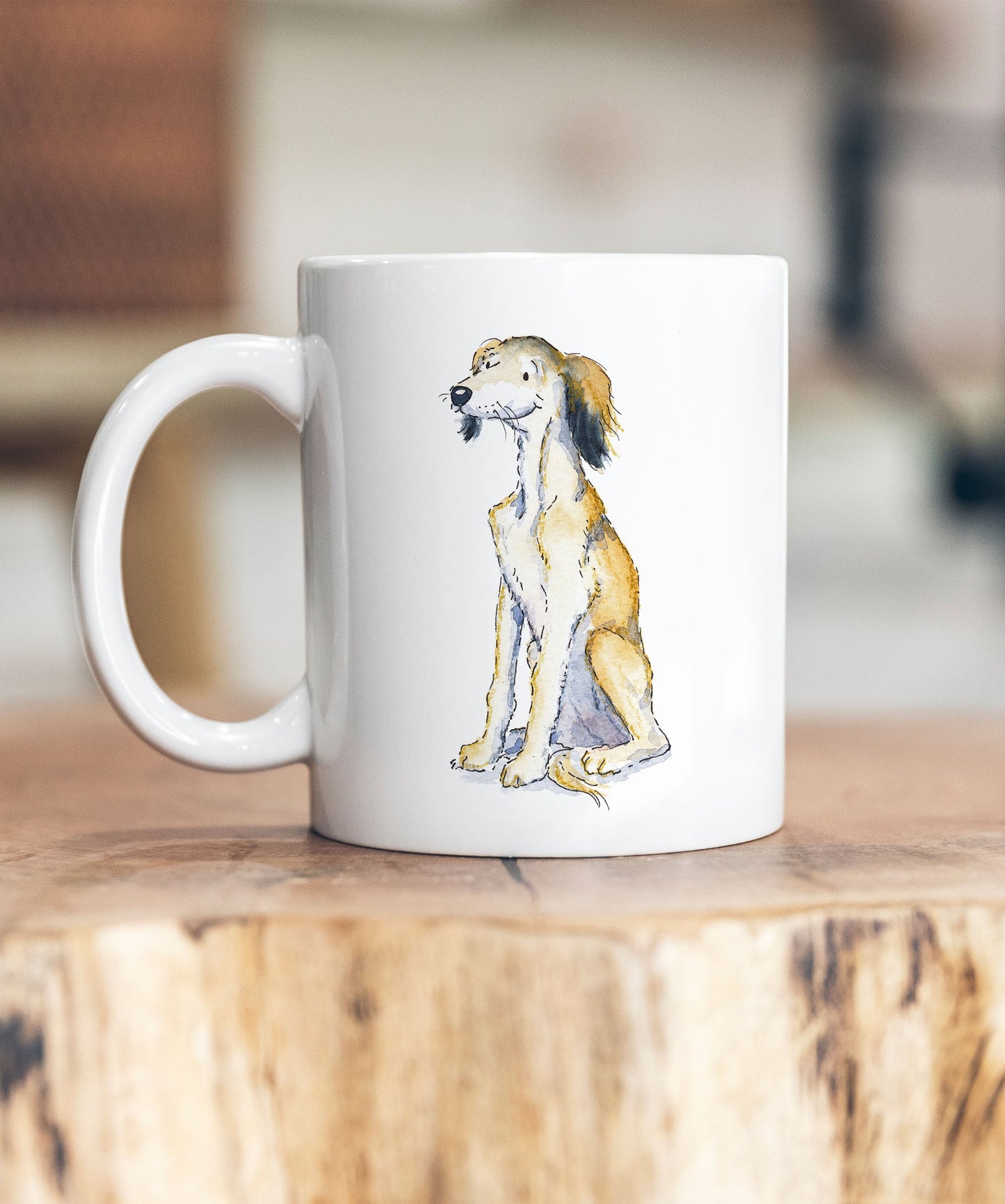 Saluki Ceramic Mug