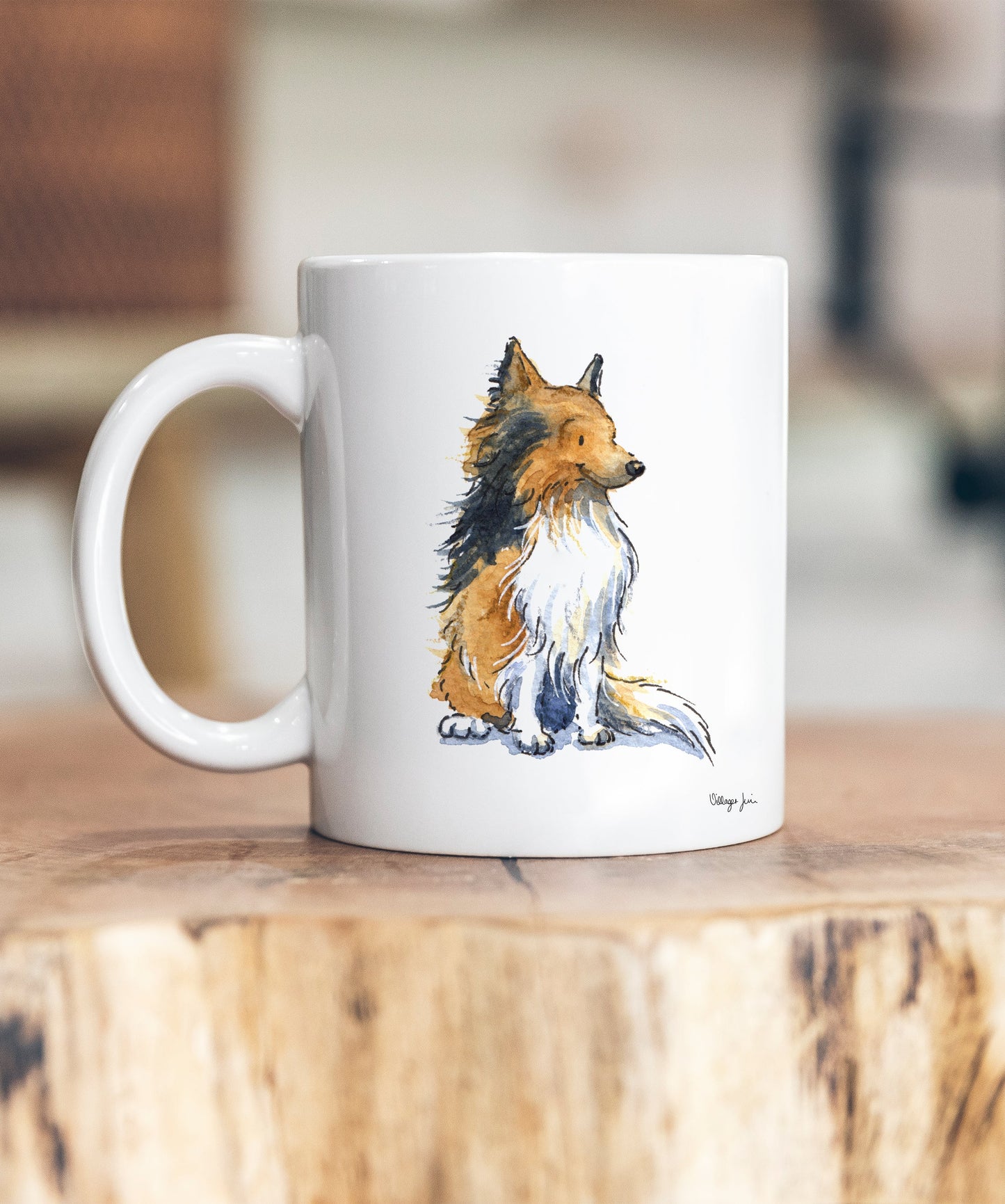 Sheltie Ceramic Mug