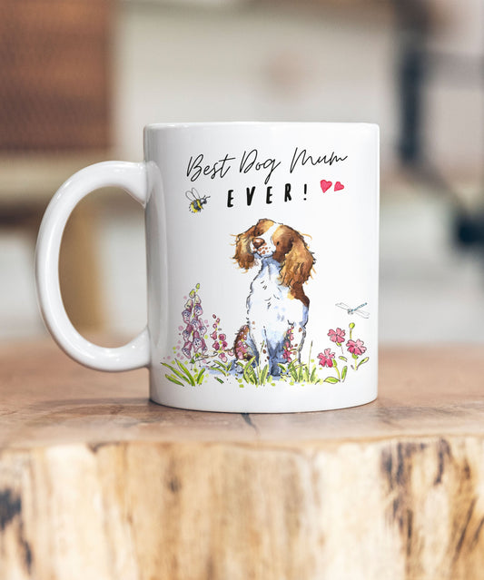 Best Dog Mum Springer Ceramic Mug