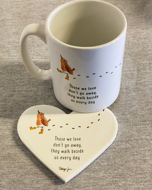 Those We Love Ceramic Mug & Coaster Set