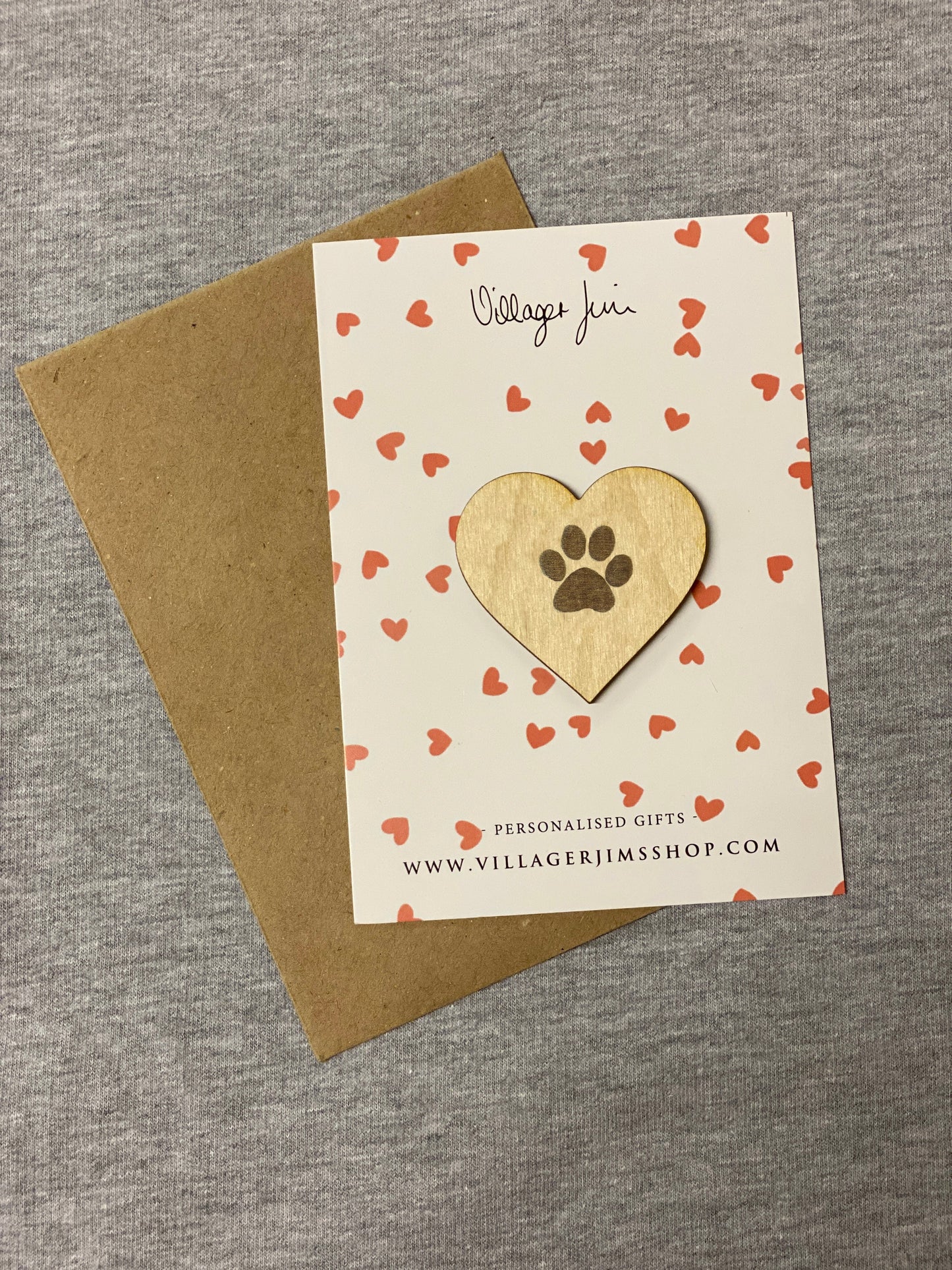 Paw Print - Pocket Hearts