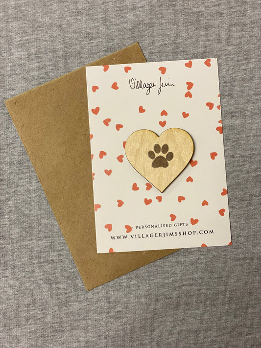 Paw Print - Pocket Hearts